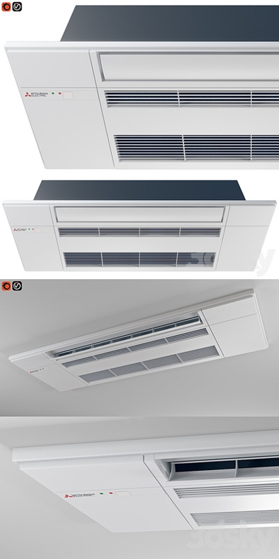 Mitsubishi Electric One-way Ceiling Cassette - MLZ series